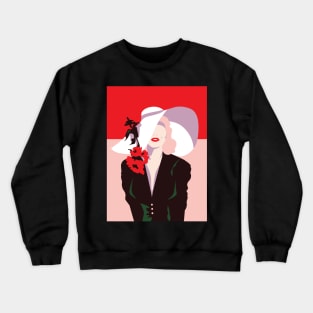 Marilyn Monroe by Cindy Rose Studio Crewneck Sweatshirt